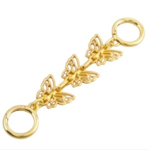 Goldtone Butterfly Chain Extender